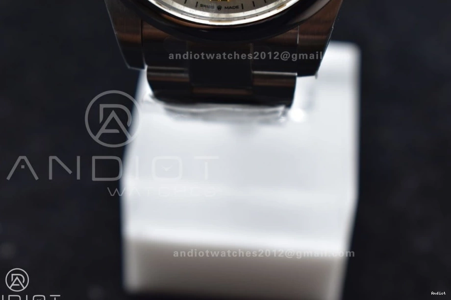 1:1 Dial Best 904L Perpetual 124300 41mm Steel Silver VR Clean Edition 935 Oyster SunProtective 0712
